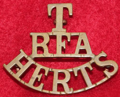 T/RFA/Herts Shoulder Title