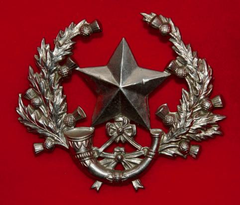 Cameronians Sergeant's Glengarry Badge