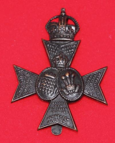 15th/16th London Cap Badge