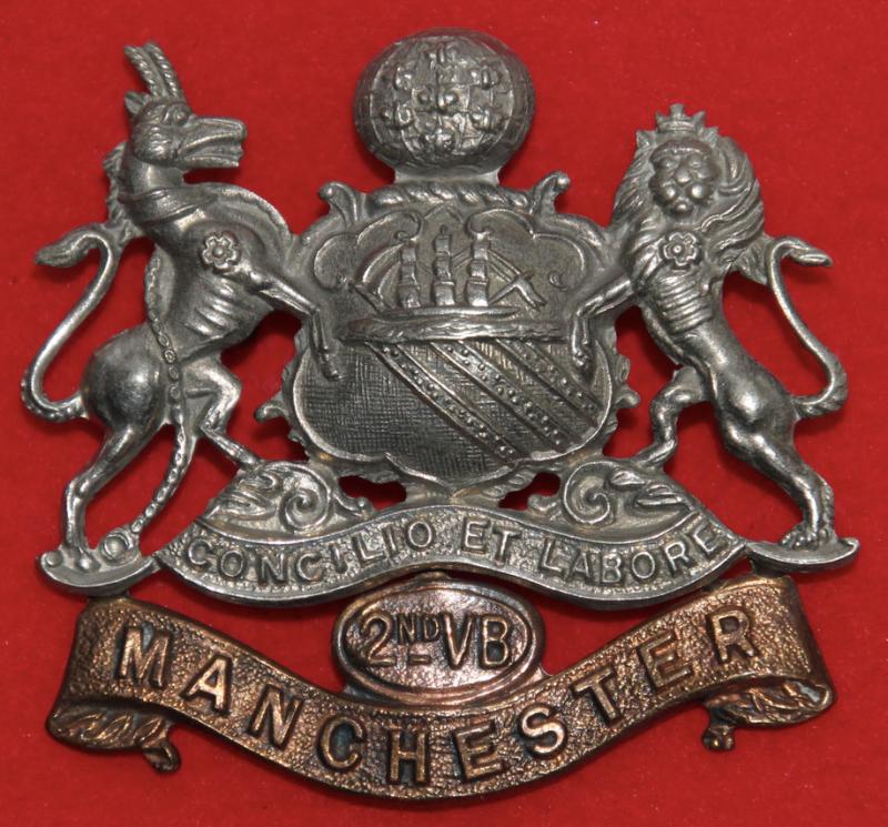 2nd VB Manchester Regt Cap Badge