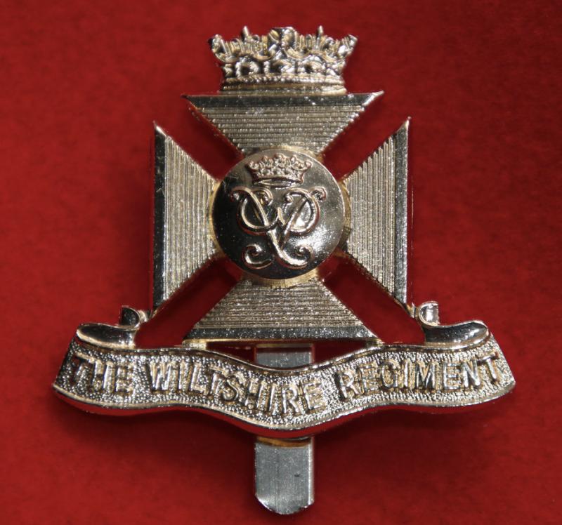 Anodised Wiltshire Regt Post-1954 Cap Badge