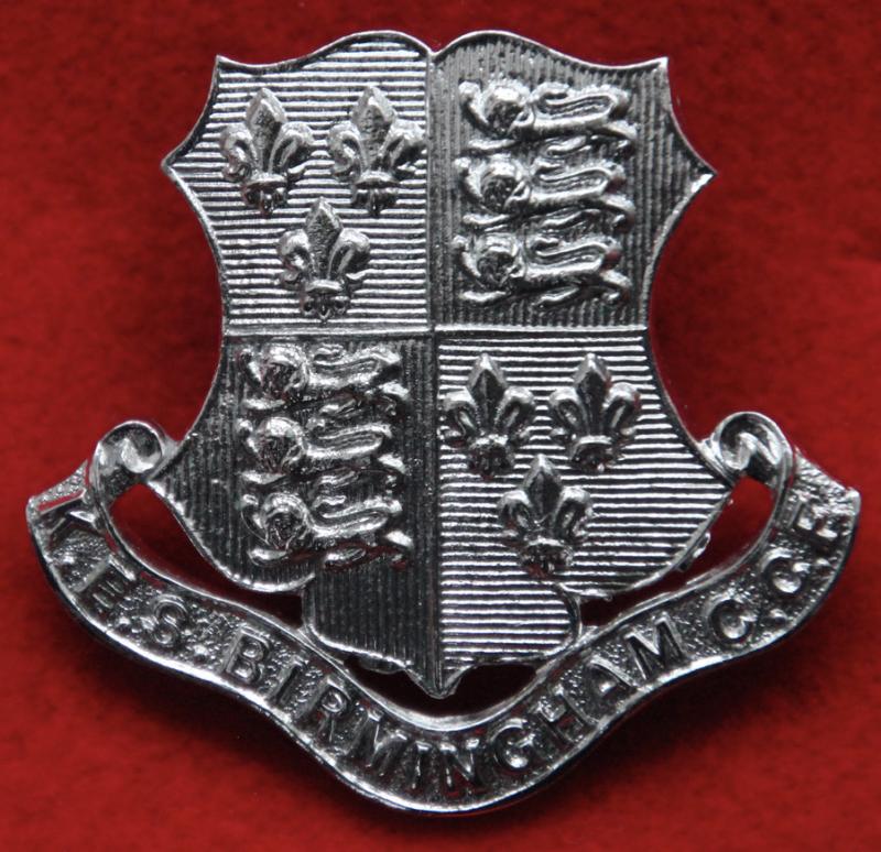 KES Birmingham CCF Cap Badge