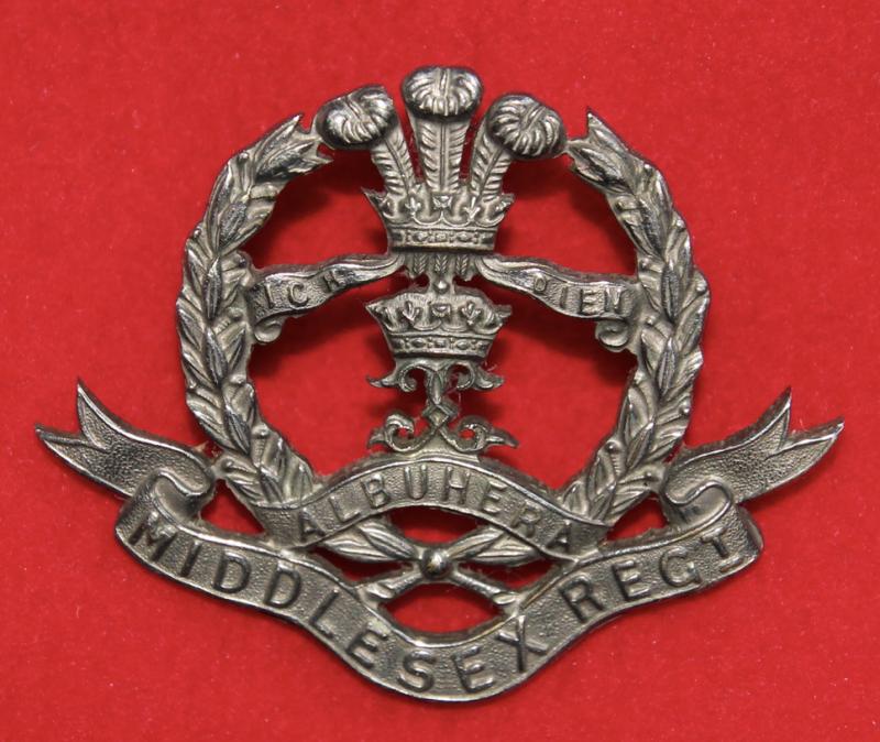 Middlesex Regt Officer's Cap Badge