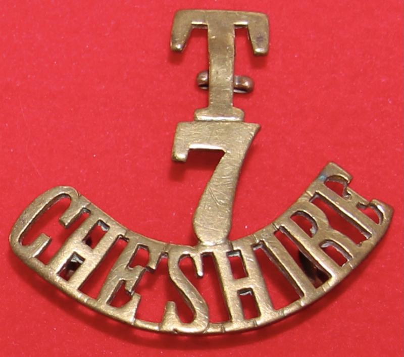 T/7/Cheshire Shoulder Title