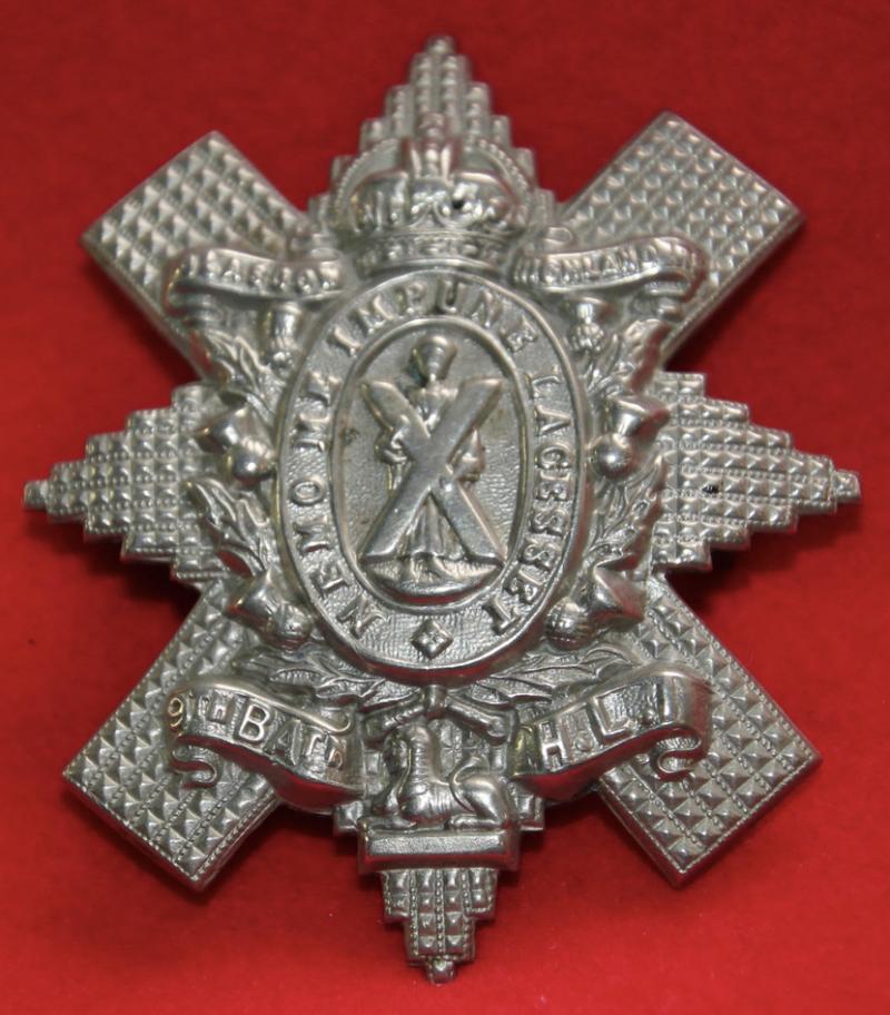 9th HLI Glengarry Badge