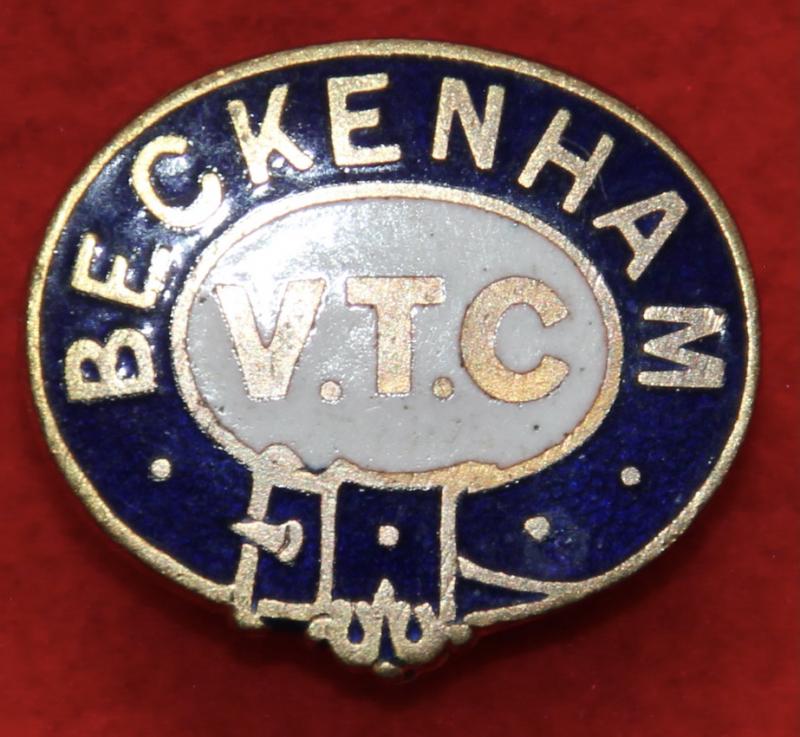 Beckenham VTC Buttonhole Badge