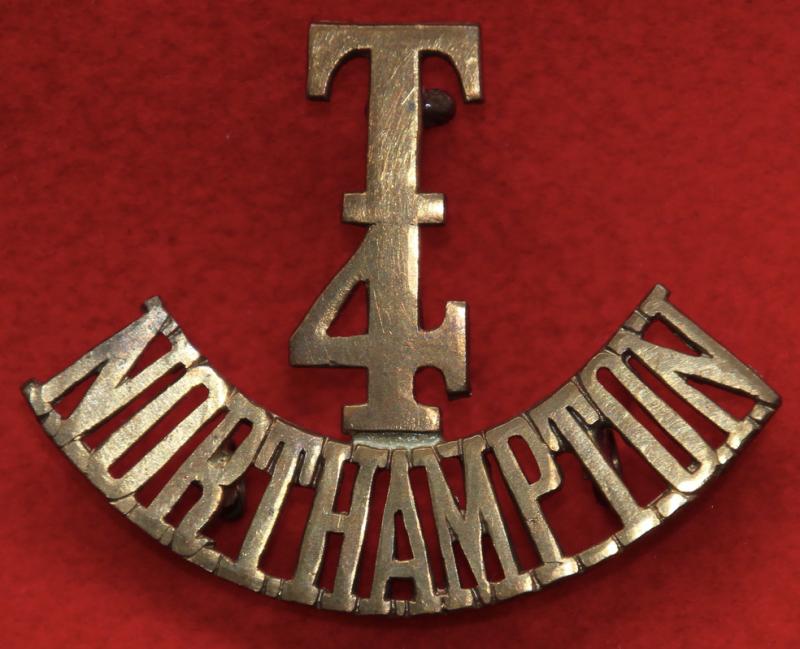 T/4/Northampton Shoulder Title