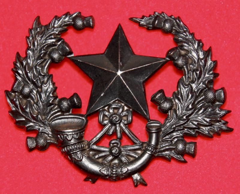 Cameronians Glengarry Badge