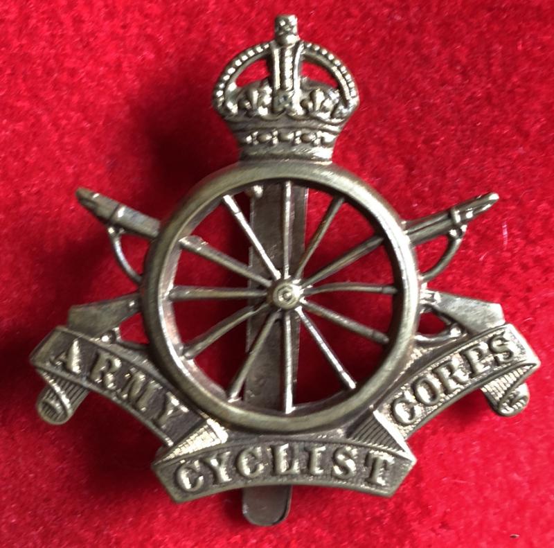 Army Cyclists Corps Cap Badge