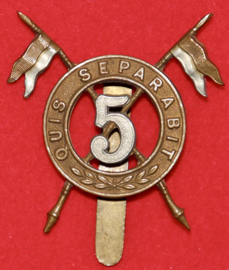 5th Lancers Cap Badge