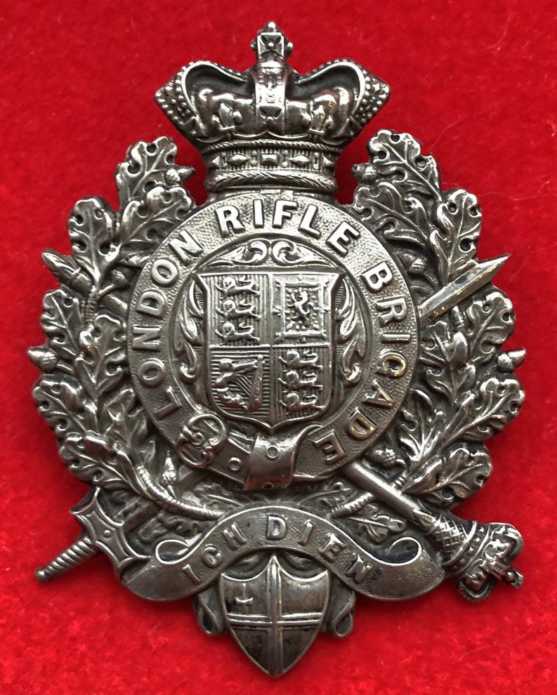 London Rifle Brigade Glengarry Badge