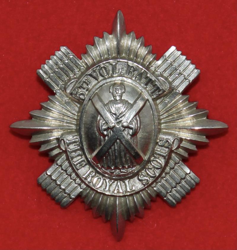 5th VB Royal Scots Glengarry Badge