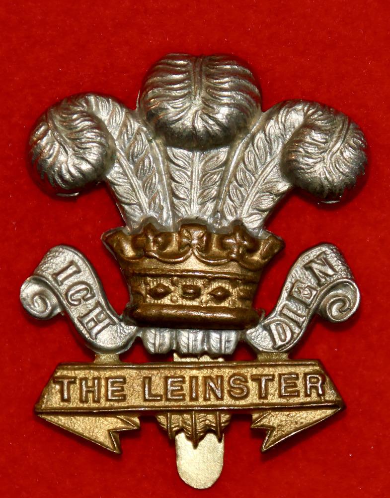 Leinster Regt 'Curly' Cap Badge