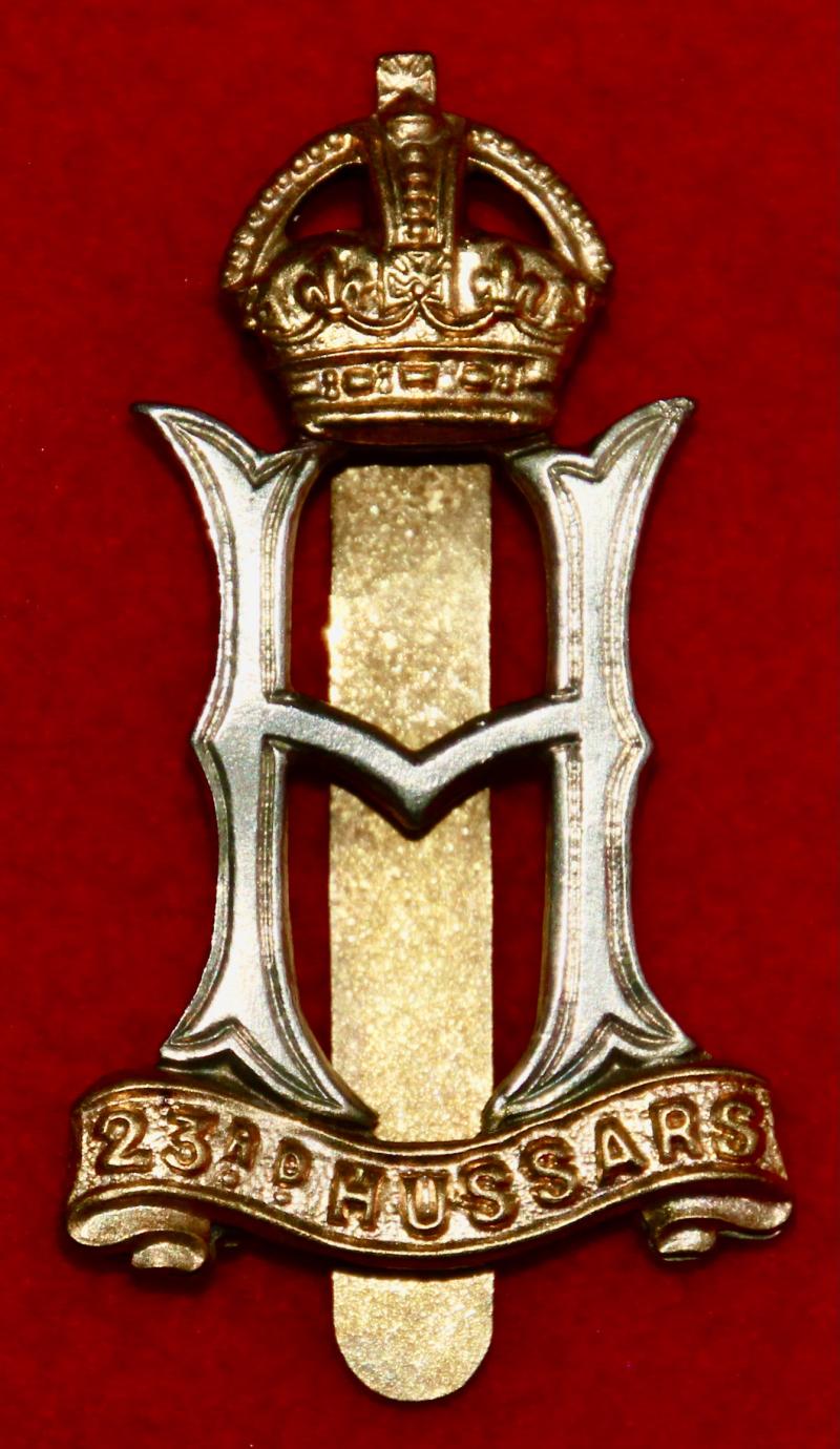 23rd Hussars Cap Badges