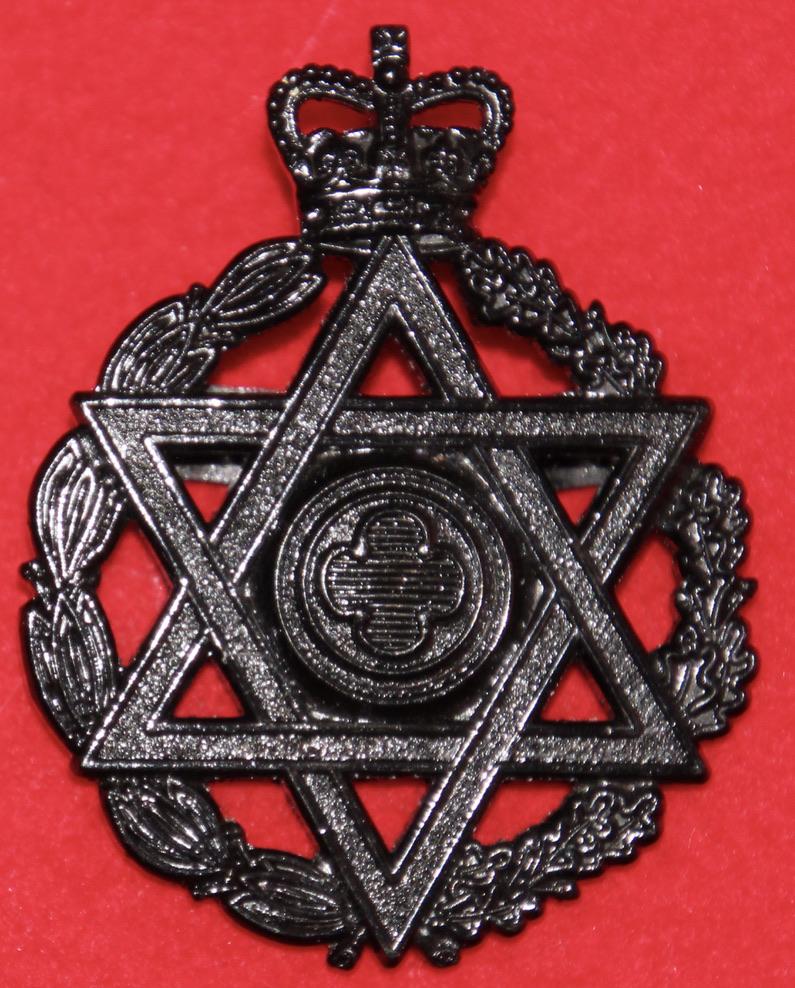 Anodised RAChD (Jewish) Cap Badge