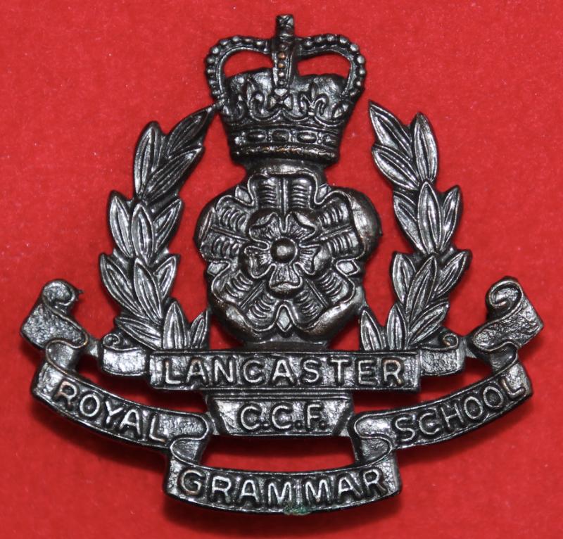 RGS Lancaster Cap Badge