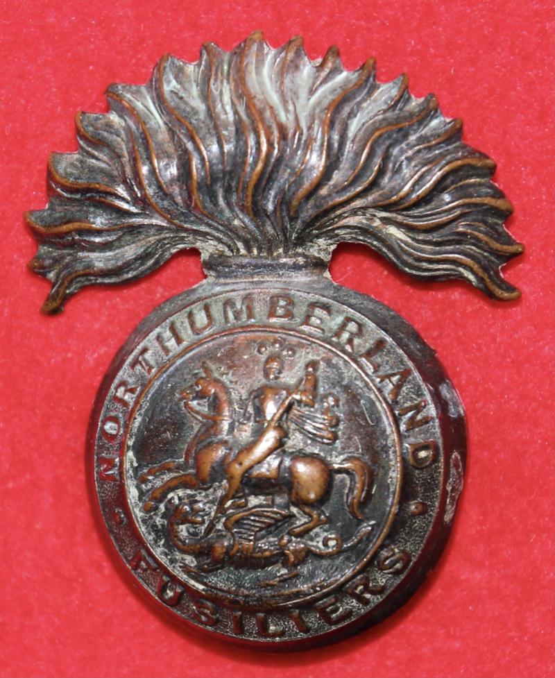 1st VB Northumberland Fusiliers Cap Badge