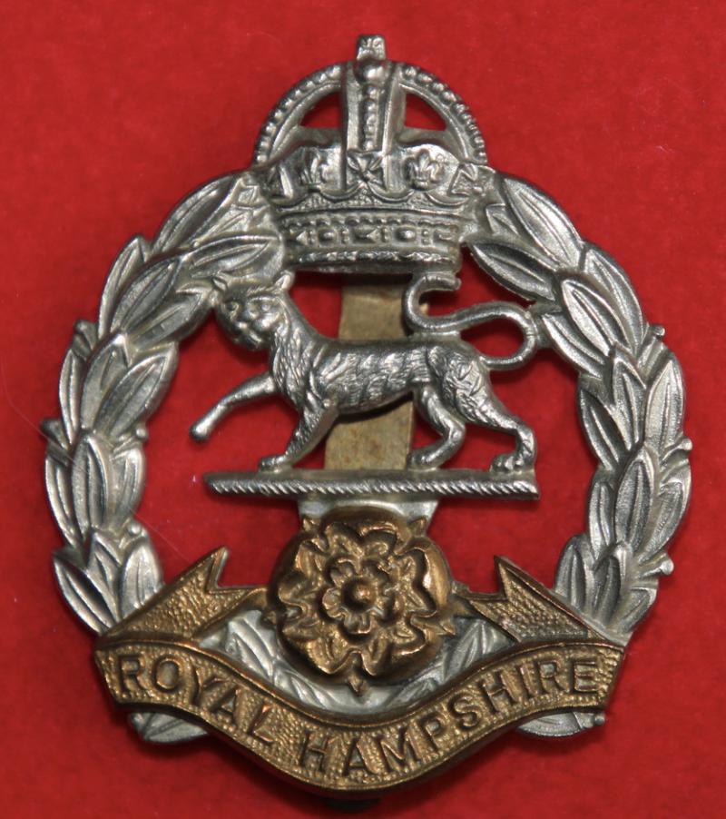 Royal Hampshire Regt Cap Badges