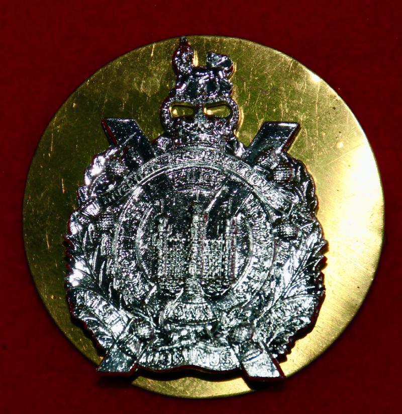 Anodised KOSB Sporran Badge