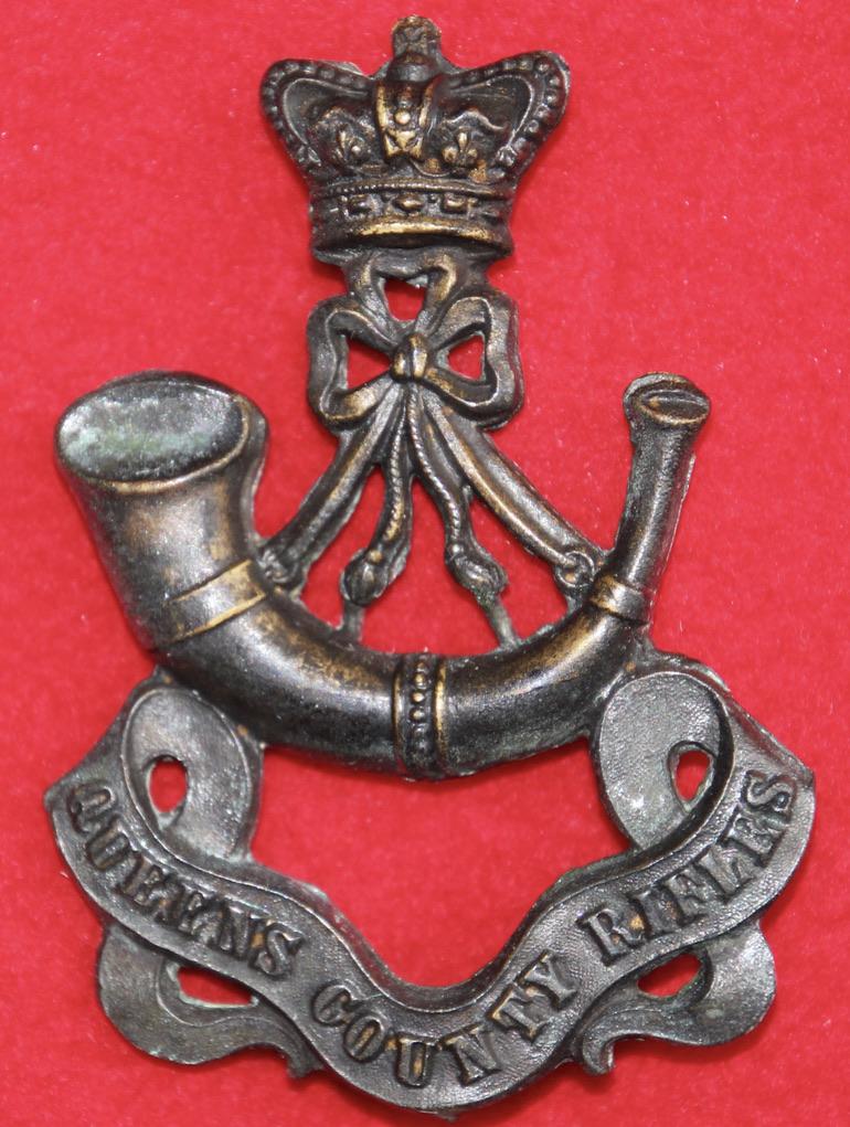 Queen's County Rifles Glengarry Badge