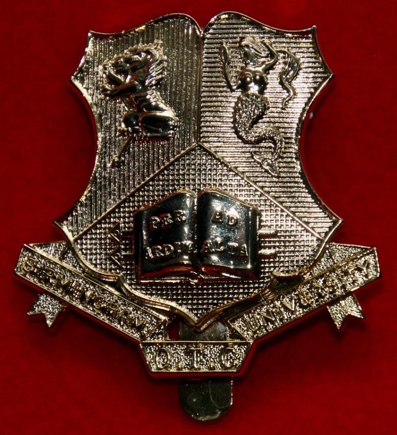 Anodised B'ham University OTC Cap Badge