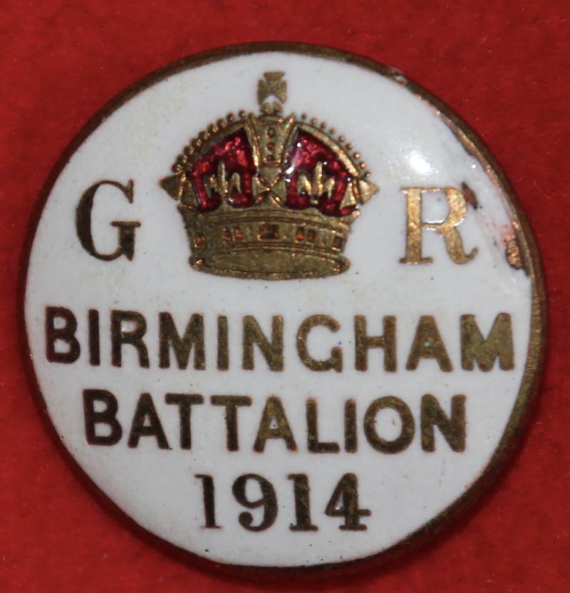 Birmingham Battalion Mufti Badge