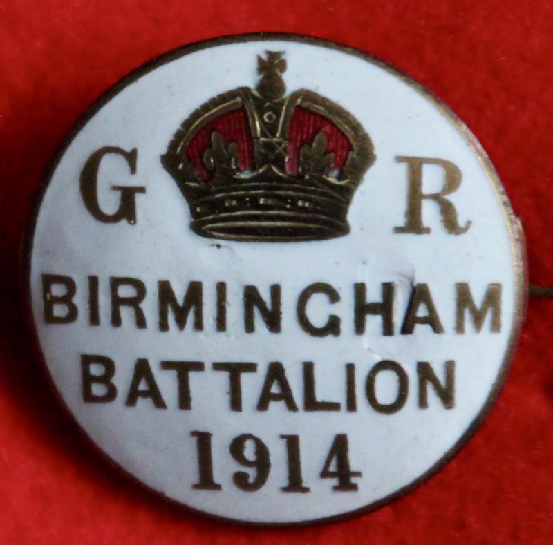 Birmingham Battalion Mufti Badge