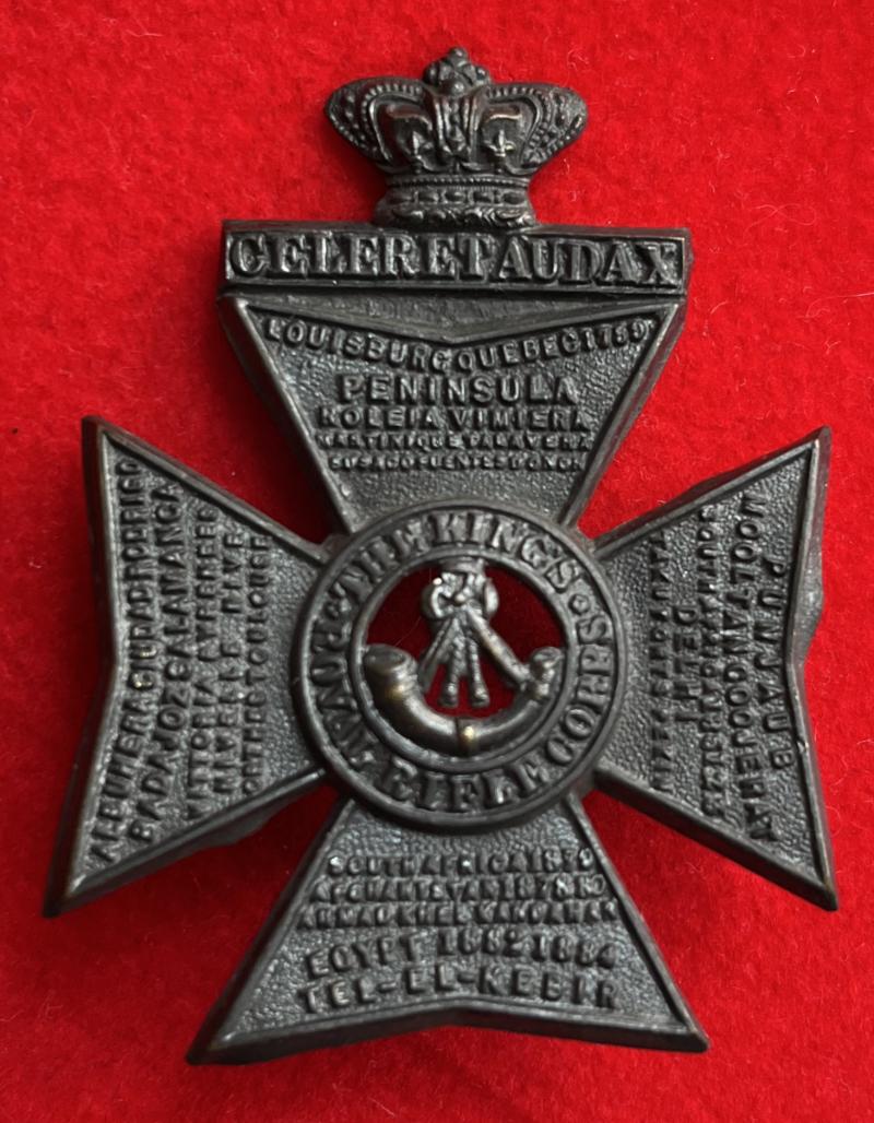 KRRC Post-1881 Glengarry Badge