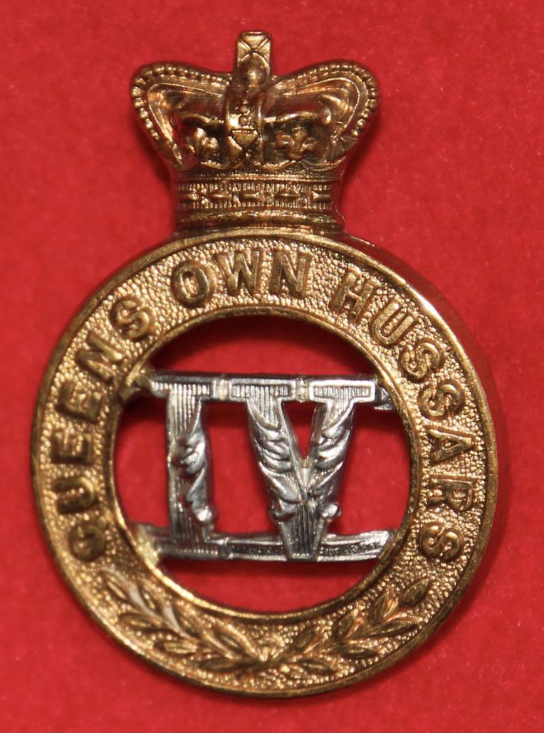 Victorian 4th Hussars Cap Badge