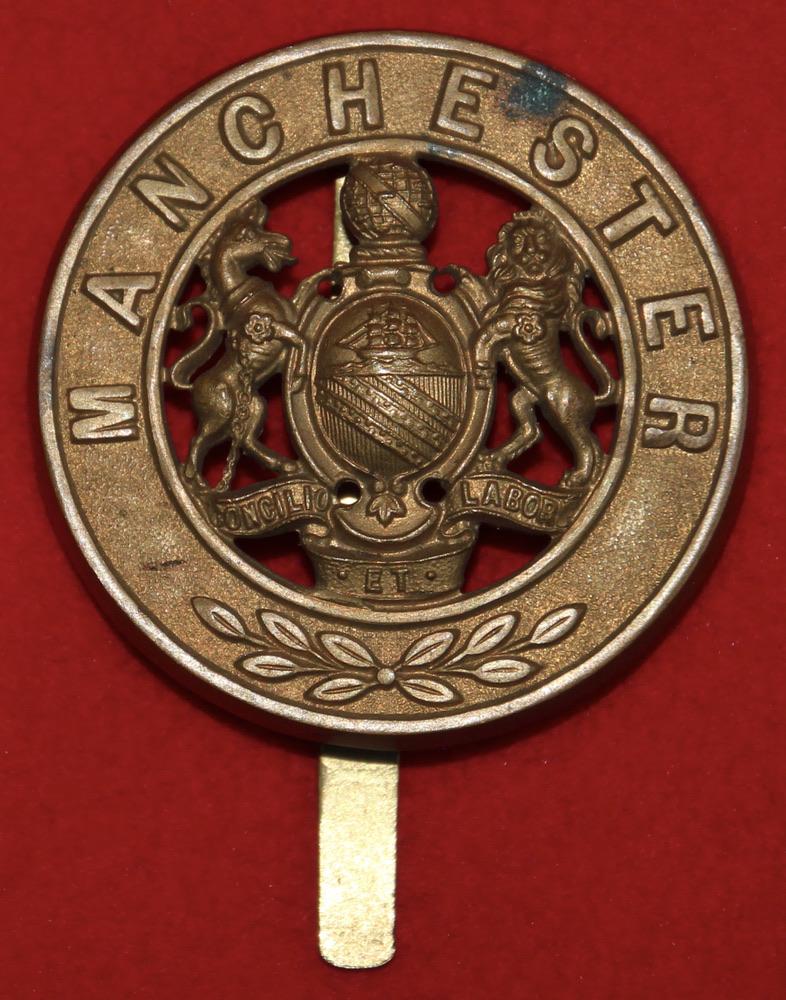 Manchester Regt Puggaree Badge