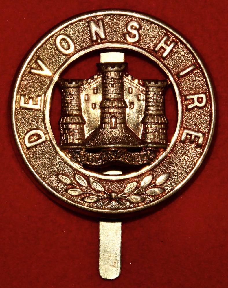 Devonshire Regt Puggaree Badge