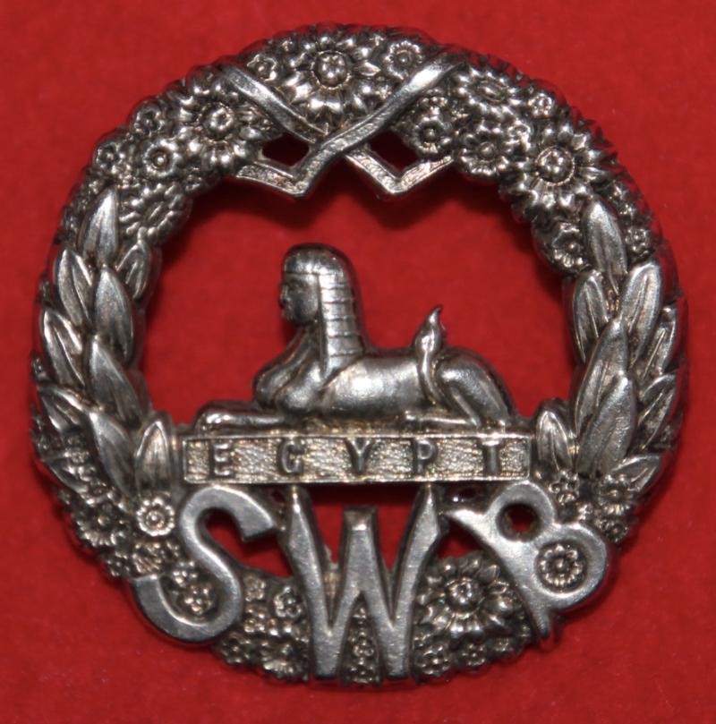 British Army Badges SWB Officer s Cap Badge