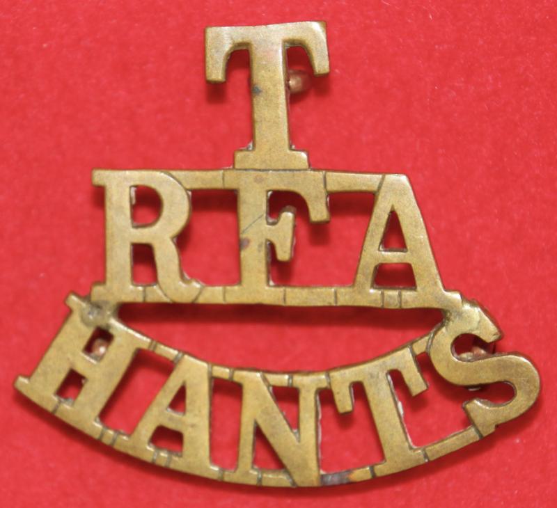 T/RFA/Hants Shoulder Title
