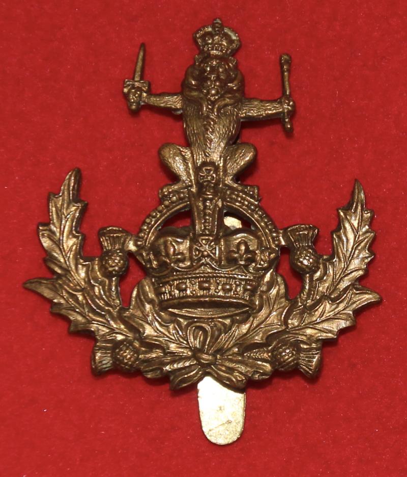 Glasgow Yeomanry Glengarry Badge
