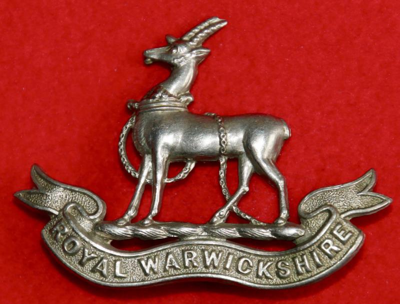 R Warwickshire (Vols) Cap Badge