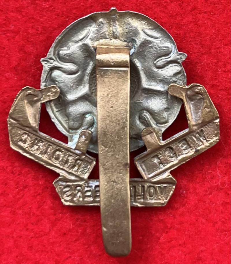 West Riding Volunteers Cap Badge