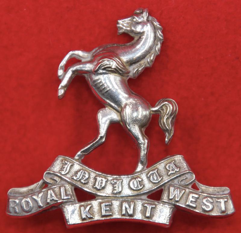 British Army Badges RWK Officer s Cap Badge