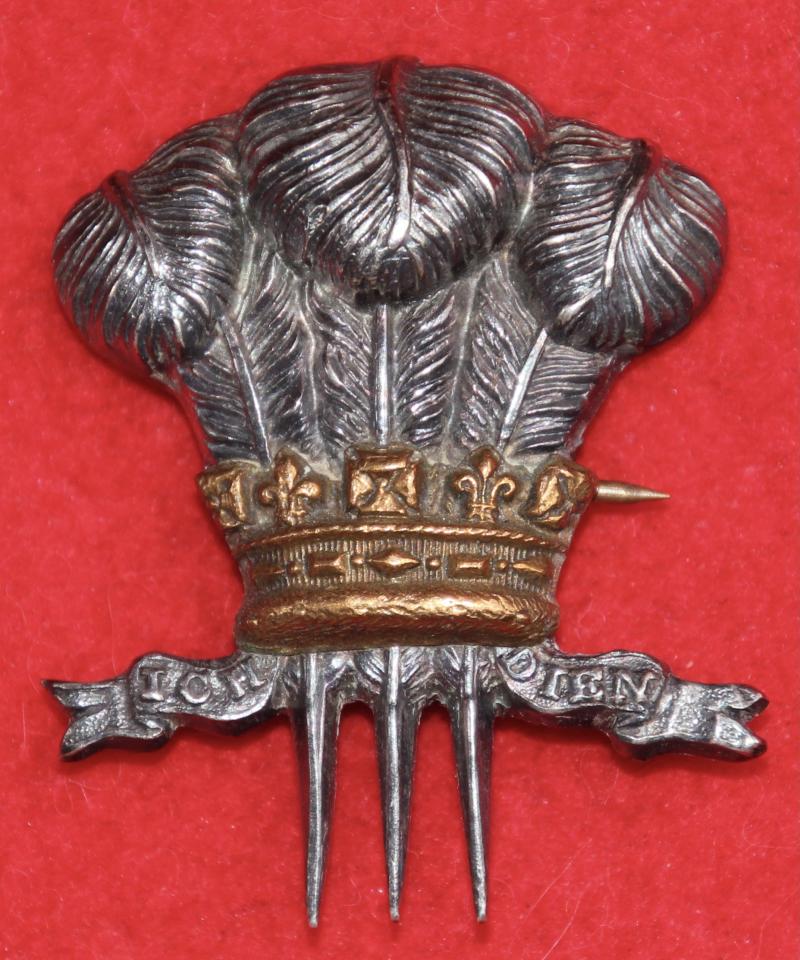 10th Hussars Officer's Tent Hat Badge