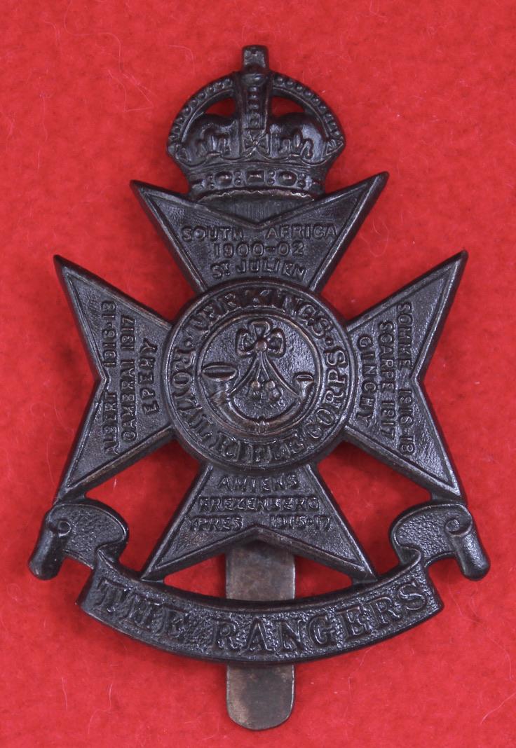 12th London Cap Badge