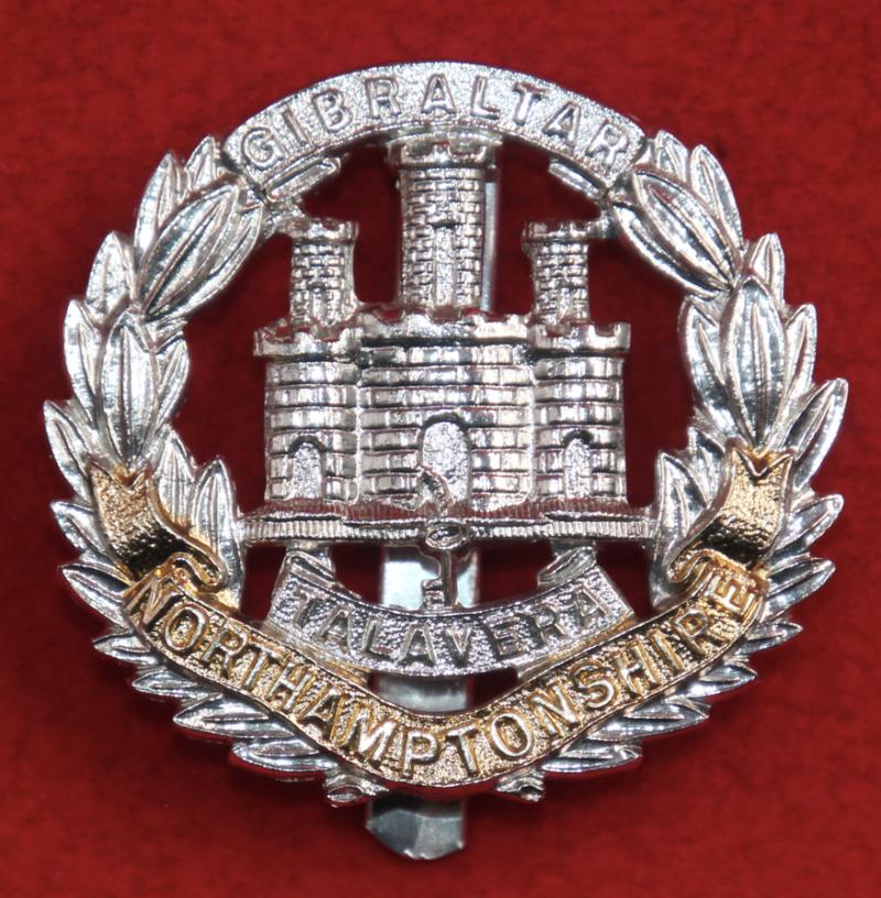 Anodised Northants Regt Cap Badge