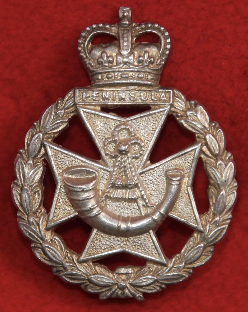 Green Jackets Brigade Officer's Cap Badge