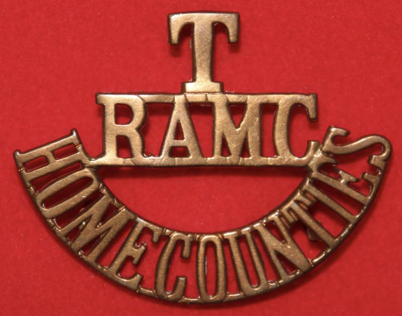 T/RAMC/Home Counties Shoulder Title