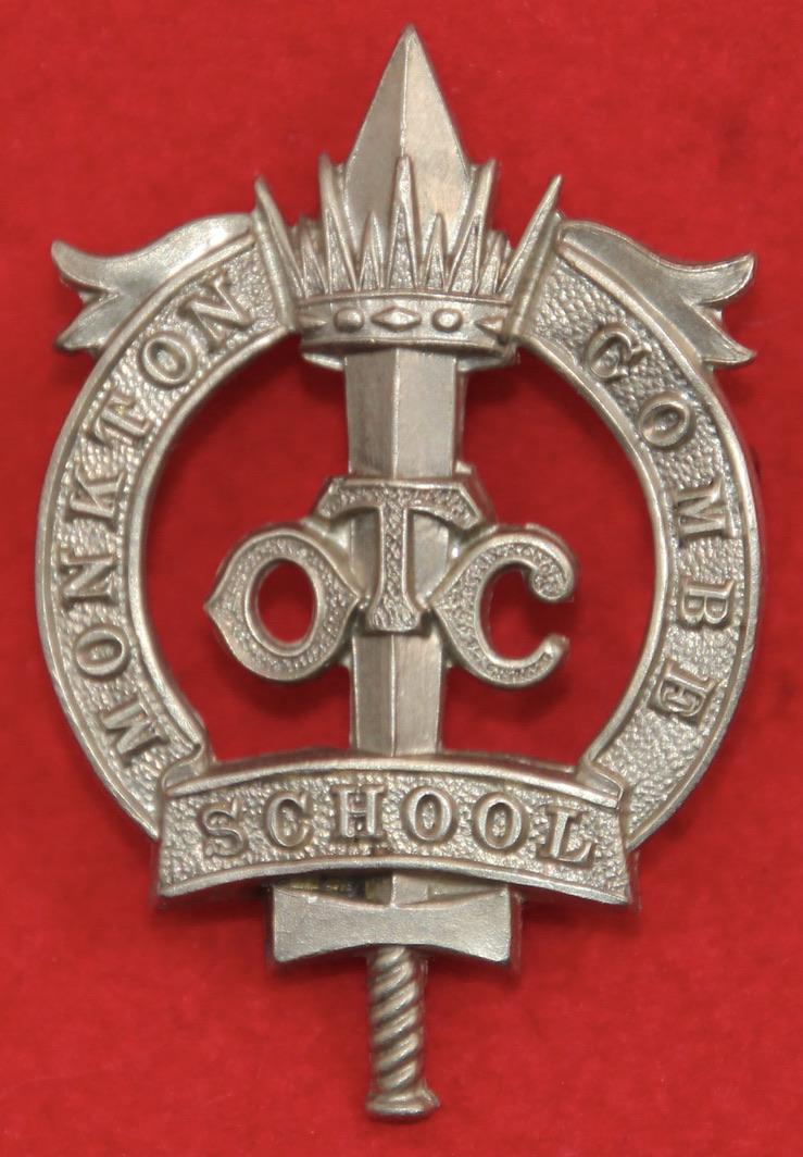 Monkton Combe School Cap Badge