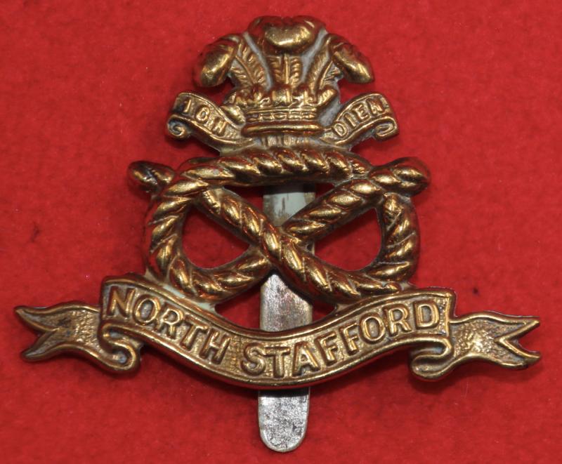 North Staffs (1916) Cap Badge