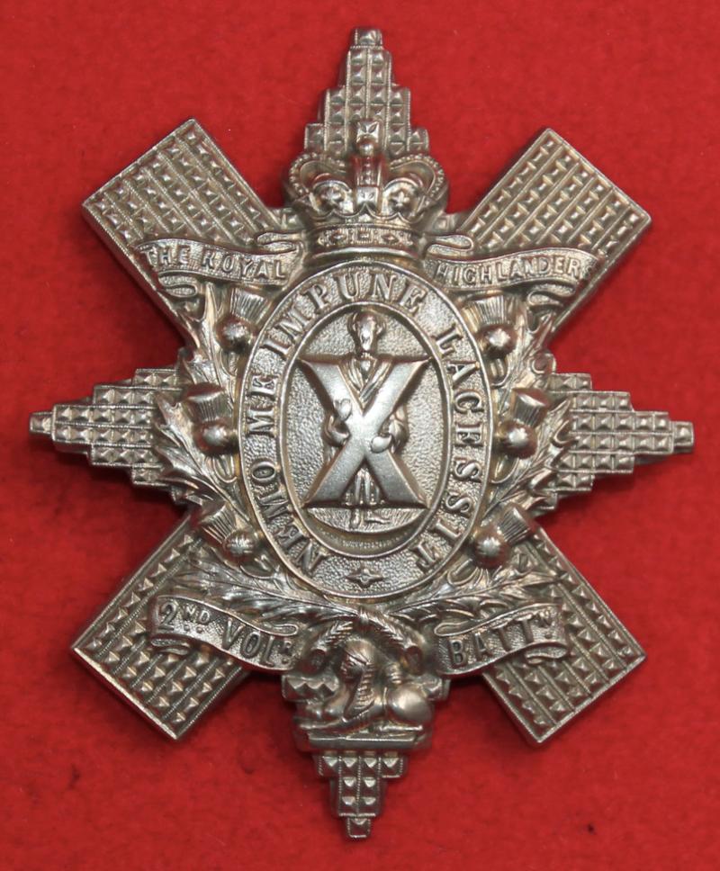 2nd VB Black Watch Glengarry Badge