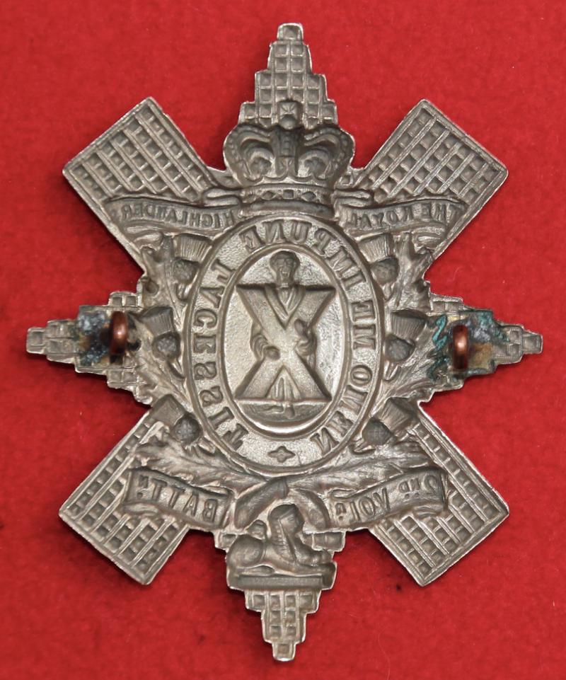 2nd VB Black Watch Glengarry Badge
