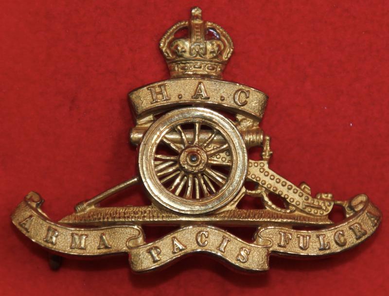 HAC (Artillery) Officer's Cap Badge