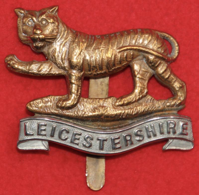4th-6th Leicestershire Regt Cap Badge