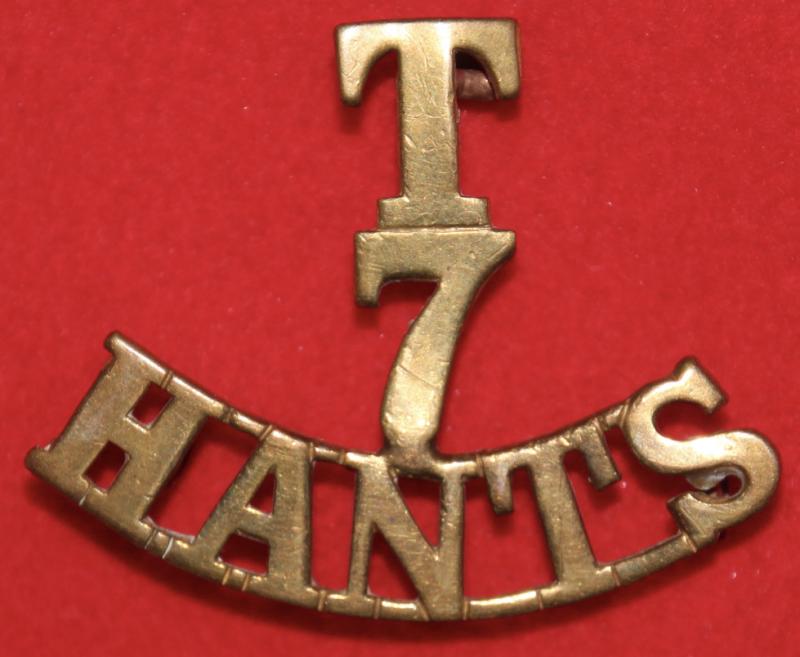 T/7/Hants Shoulder Title