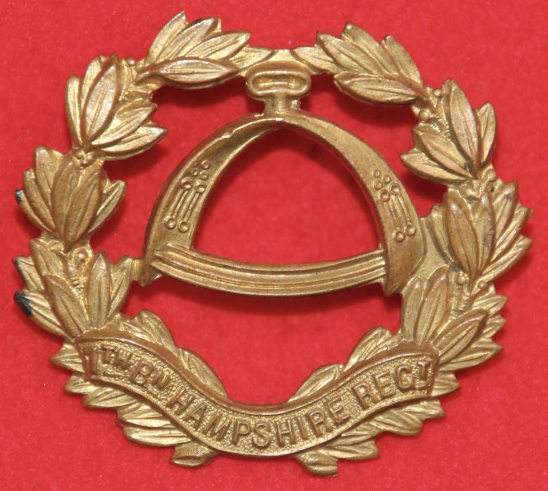 7th Hampshire Cap Badge